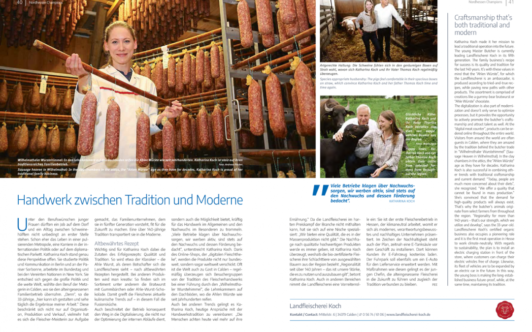 Handwerk zwischen Tradition und Moderne (Nordhessen Champions 2019)